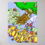 Ein Mushrumps Plakat