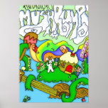 Ein Mushrumps Plakat