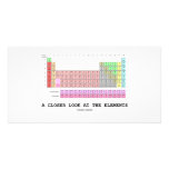 Ein naherer Blick auf die Elemente (Chemie) Photo Karte