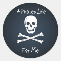 Ein Piraten-Leben für mich Aufkleber