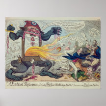 Ein radikaler Reformer, ein Hals oder nichts Mann Plakat