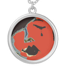 Ein Riss, Kunst-Halskette (Unisex)