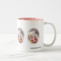 Ein romantisches Küchen-Set der alten Art Becher Tee Tasse