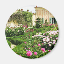 Ein Serene formaler Rosen-Garten Kühlschrankmagnet