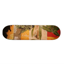 ein skateboard bretter
