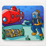 Ein Unterwasserabenteuer Mousepads