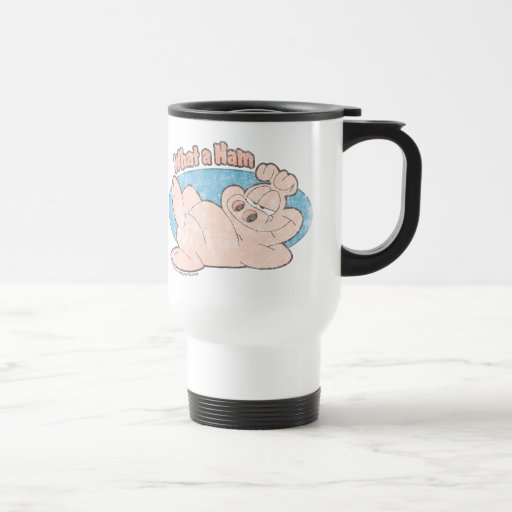 Ein was für Schinken-Reise-Becher Kaffee Haferl