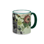 Ein Weg auf den Gebieten Tee Tasse