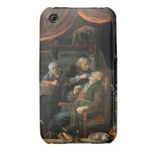 Ein Zahnarzt, der den Zahn eines alten Mannes über iPhone 3 Case-Mate Hüllen