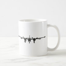 Eindringlingsbecher Douglas B-26K Kaffeehaferl