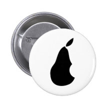 Eine Birne mit einem Biss! Button
