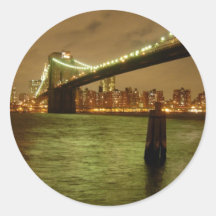 Eine Brücke von Brooklyn-Aufklebern