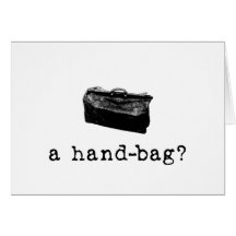 Eine Handtasche? Karte