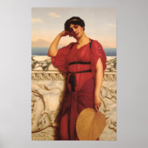 Eine klassische Dame Posterdrucke