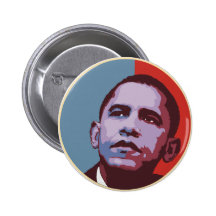 Eine neue Mehrheit - politischer Knopf Obama Anstecknadel