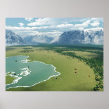 Eine perfekte Ansicht Posterdrucke