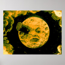 Eine Reise zum Mond Posterdruck