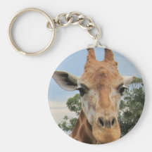 Eine reizend Giraffe Schlüsselband