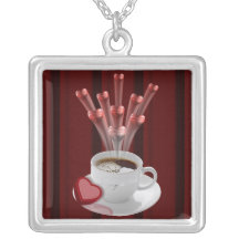 Eine Schale heiße Liebe Personalisierter Schmuck