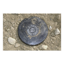 Eine simulierte Landmine Photo