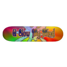 Eine Sinnesdurchbrennenfahrt… Personalisiertes Skateboarddeck