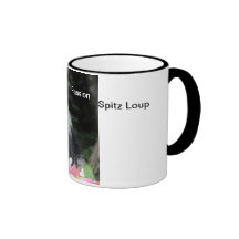 Eine Tasse an den Farben Passion Spitz Loup