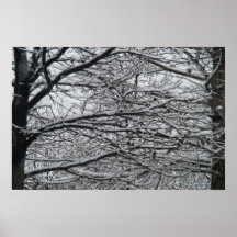 Eine Winter-Szene Poster
