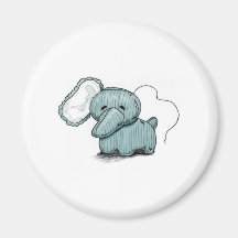 Einfach Hellephant Magnete