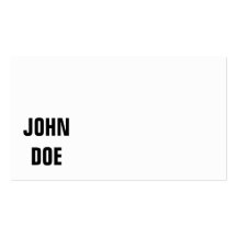 Einfache businesscards visitenkartenvorlagen