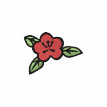 Einfache hübsche kundengerechte Blumen-T-Shirts