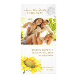 Einfache, niedliche Sonnenblume, die Save the Date Photokarten