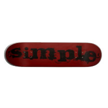 Einfache Plattform Individuelle Skateboarddecks
