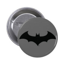 Einfache Schläger-Silhouette Button