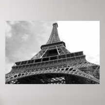 Einfacher Eiffelturm Posterdrucke