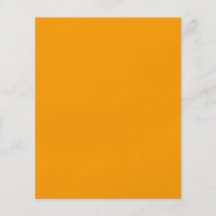 Einfacher orange Hintergrund Flyerdesign