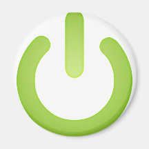 Einfacher Power-Knopf Magnete