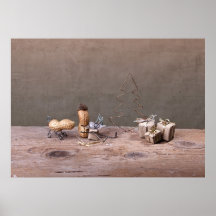 Einfaches Sache-Weihnachten Plakatdrucke