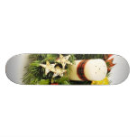 Einführungs-Kranz auf weißem Hintergrund Personalisierte Skateboards