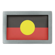 eingeborene Australien-Landesflagge Gürtelschnallen
