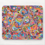 Eingeborene Kunst inspiriertes Mousepad
