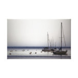 Eingewickelte Leinwand der Yachten II Leinwanddruck