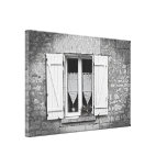 EINGEWICKELTE LEINWAND - rustikales Windows leinwanddrucke