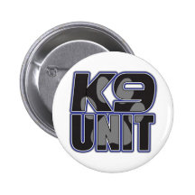 Einheits-Tatzen-Druck der Polizei-K9 Anstecknadelbutton