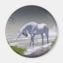Einhorn-Mond Magnete