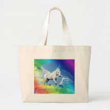 Einhorn-Regenbogen Einkaufstasche