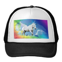 Einhorn-Regenbogen Truckermützen