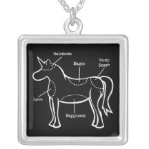 Einhorn-Teile Amulett