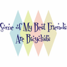 Einige meiner besten Freunde sind Radfahrer Foto Figuren