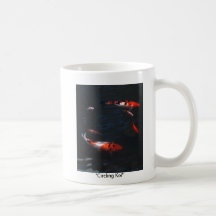 "Einkreisendes Koi" Becher Tee Tasse