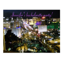 Einladungen Las Vegass Bachelorette Postkarten